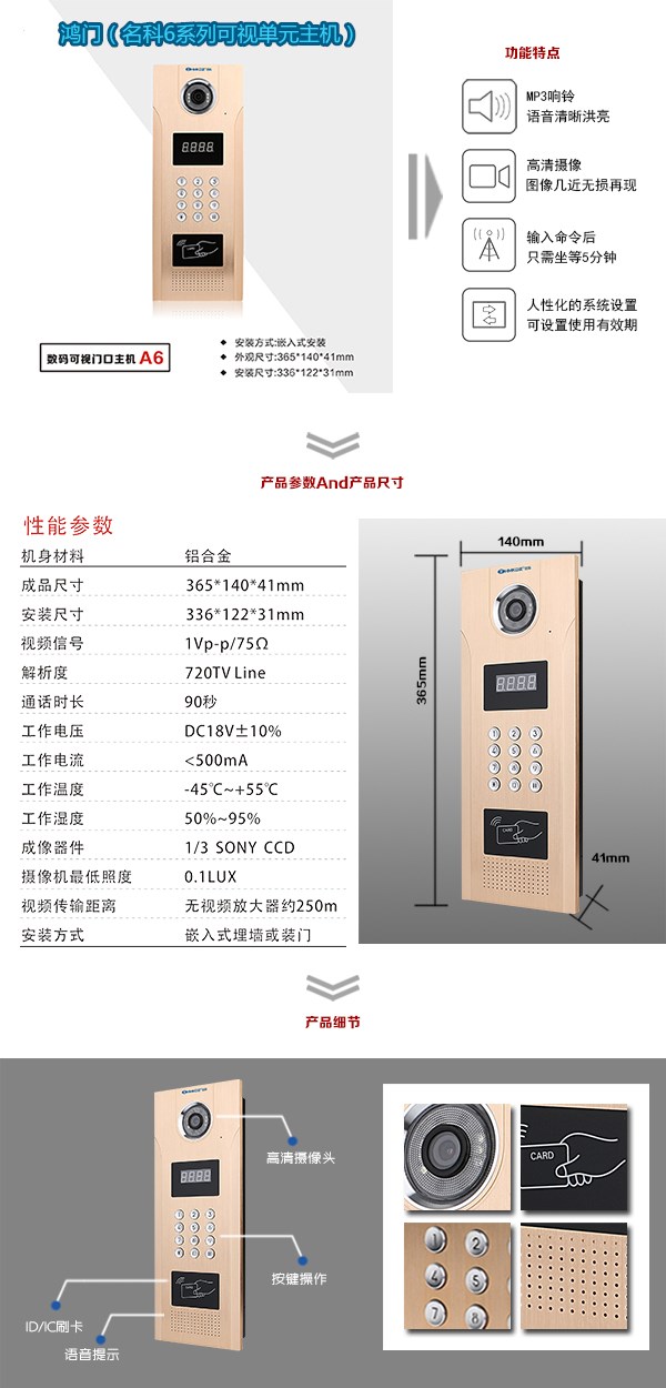 汕头潮阳区可视单元主机1